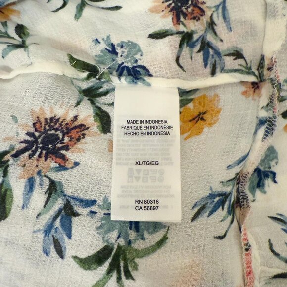 Lucky Brand Floral Maya Top - Picture 10 of 11